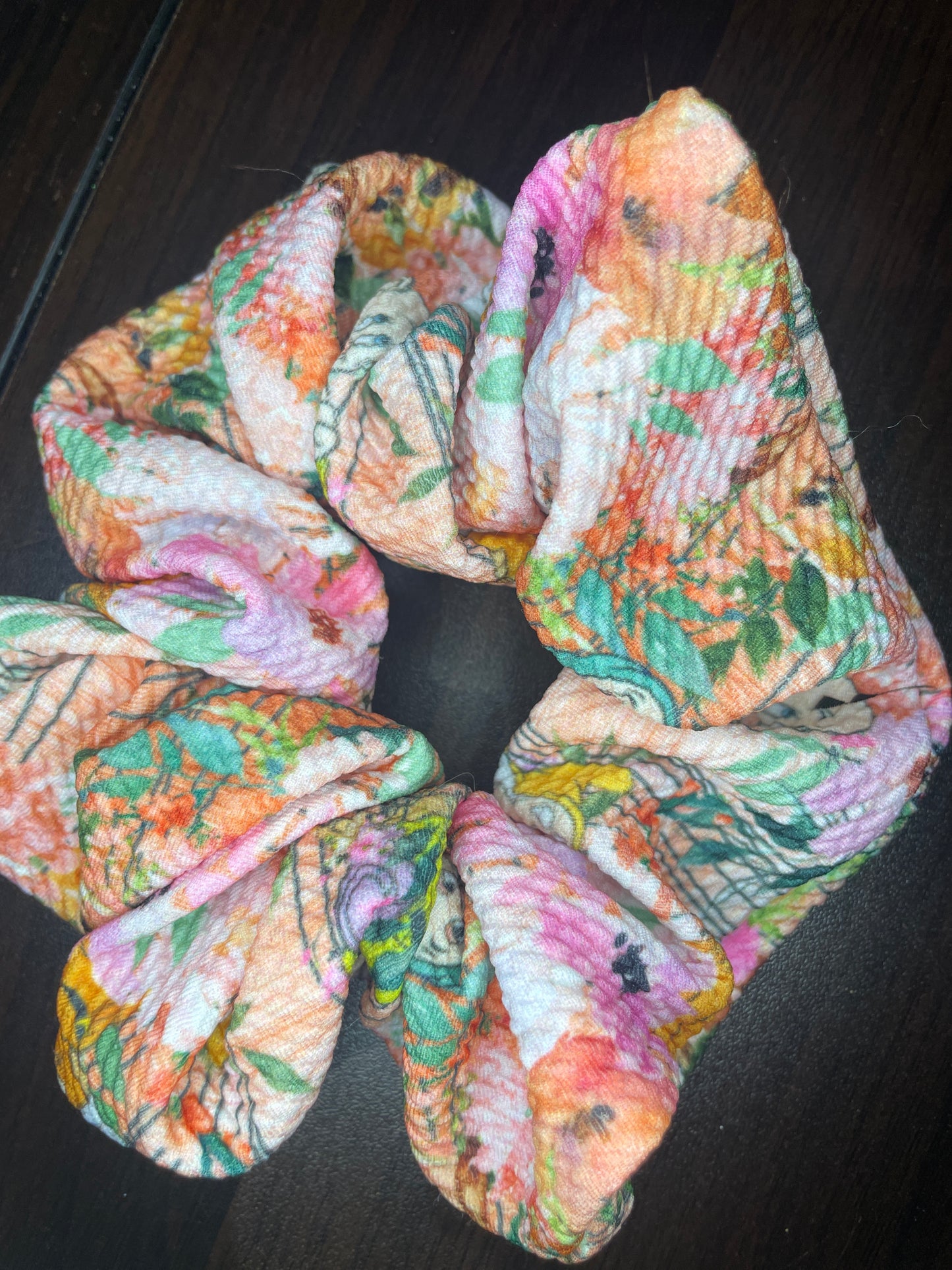 Chouchou à motif